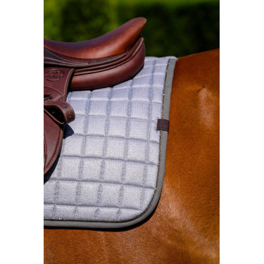 Almofada de sela Equithème Chic Cinzento Almofada de sela Equithème Chic Cinzento