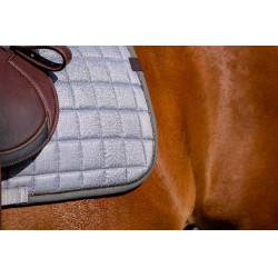 Almofada de sela Equithème Chic Cinzento Almofada de sela Equithème Chic Cinzento