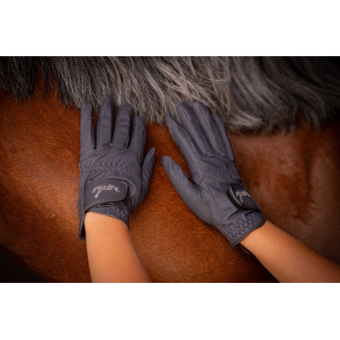 Luvas Eden by Pénélope Prisma Strass Marinho Azul-marinho