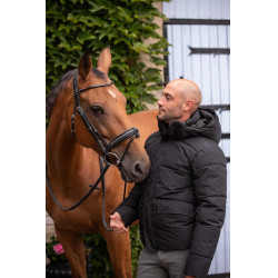 Casaco acolchoado Auteuil Paddock Sports Preto Casaco acolchoado Auteuil Paddock Sports Preto