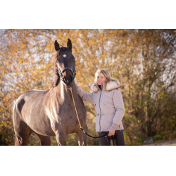 Parka Pénélope Steppy  Cinzento-acastanhado Castanho