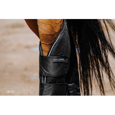 Guéstras de transporte Equithème Tyrex 600D Preto Guéstras de transporte Equithème Tyrex 600D Preto