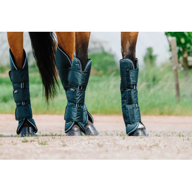 Guéstras de transporte Equithème Tyrex 600D Verde Guéstras de transporte Equithème Tyrex 600D Verde