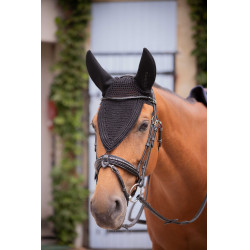 Orelheiras anti-moscas PADDOCK - Soundless longo Preto