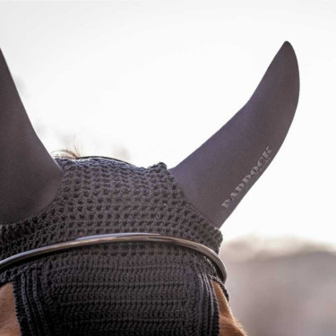 Orelheiras anti-moscas PADDOCK - Soundless longo Preto