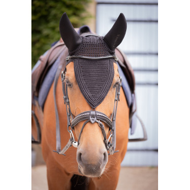 Orelheiras anti-moscas PADDOCK - Soundless longo Preto