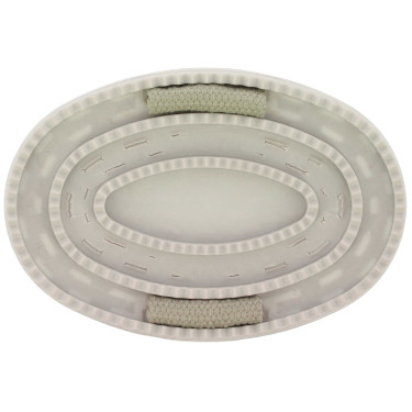 Escova Etrille Je t'aime Equithème Strass Bege