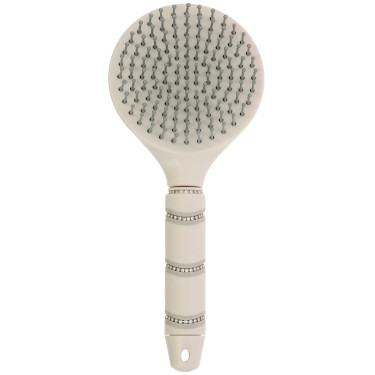 Escova para crina Je t'aime Equithème Strass Bege Escova para crina Je t'aime Equithème Strass Bege
