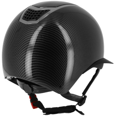 Capacete Equithème Airy LM Preto carbono brilhante