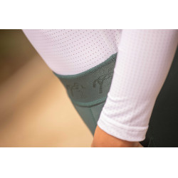 Calça Pull On Eden by Pénélope Delphe Verde escuro