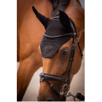 Touca para cavalos Pénélope Algodão Preto