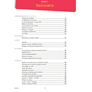 Galopes 1 a 4 com vídeos Lavauzelle