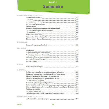 Galopes 1 a 4 com vídeos Lavauzelle