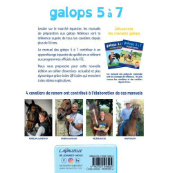 Caderno de exercícios galopes 5 a 7 com vídeos Lavauzelle Caderno de exercícios galopes 5 a 7 com vídeos Lavauzelle