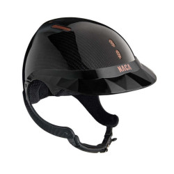 Capacete Naca Gravity XP carbono kevlar Kevlar brilhante / preto Capacete Naca Gravity XP carbono kevlar Kevlar brilhante / preto