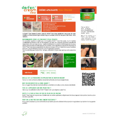 Creme Animaderm Derfen™ Clear