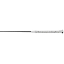 Chicote de adestramento Whip & Go Strassy Prateado Cinzento Chicote de adestramento Whip & Go Strassy Prateado Cinzento