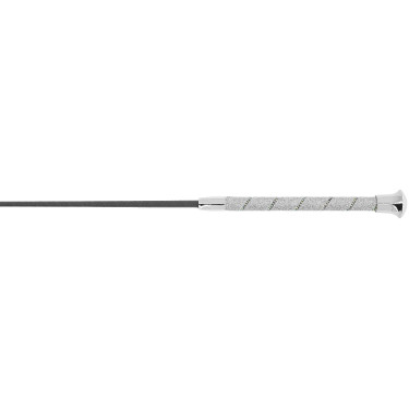 Chicote de adestramento Whip & Go Strassy Prateado Cinzento Chicote de adestramento Whip & Go Strassy Prateado Cinzento