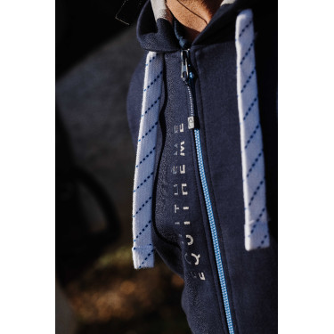 Suéter Equithème Hervé Azul-marinho