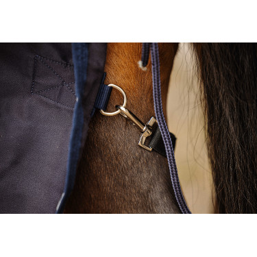 Camisa Equithème Vague Azul-marinho