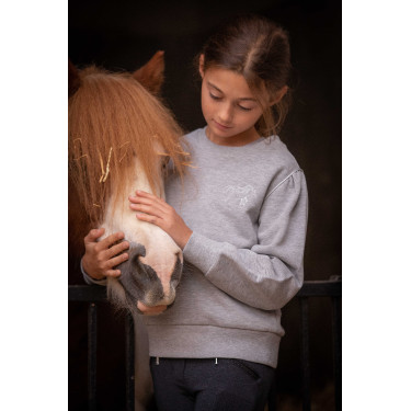 Moletom Pénélope Cassou Cinza mesclado Cinzento Moletom Pénélope Cassou Cinza mesclado Cinzento