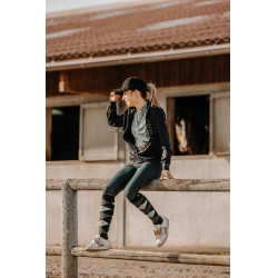 Casaco Equithème Charlène Antracite Cinzento Casaco Equithème Charlène Antracite Cinzento