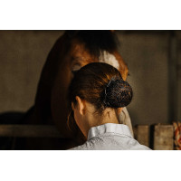 Presilha de cabelo em rede Equithème Floral