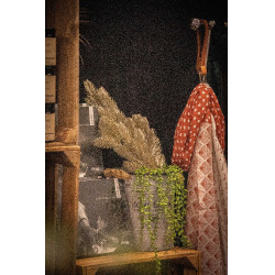 Suporte de lenço Pénélope Conhaque Castanho