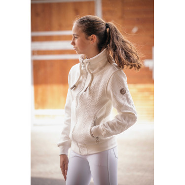 Sweatshirt Pénélope Laponia Cru Bege Sweatshirt Pénélope Laponia Cru Bege