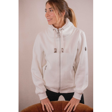 Sweatshirt Pénélope Laponia Cru Bege Sweatshirt Pénélope Laponia Cru Bege