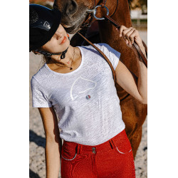Camiseta Equithème Claire Branco