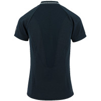 Pólo Equithème Elodie de mangas curtas Azul-marinho Pólo Equithème Elodie de mangas curtas Azul-marinho