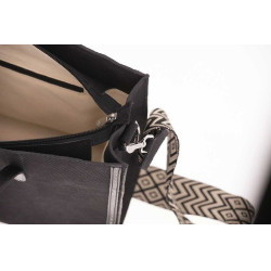 Bolsa Pénélope Romane Preto Bolsa Pénélope Romane Preto