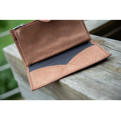 Carteira Pénélope Bertille Conhaque Castanho