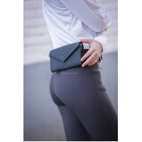 Phone Pocket Pénélope couro perfurado preto Phone Pocket Pénélope couro perfurado preto