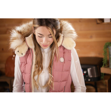 Casaco acolchoado New Roge Pénélope Rosa velho Casaco acolchoado New Roge Pénélope Rosa velho