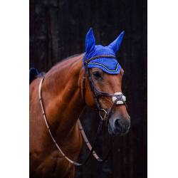 Boné antimosca Equithème Domino Azul royal