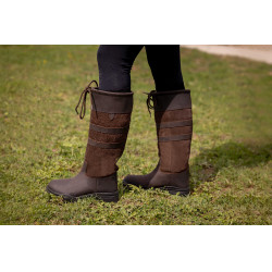 Botas Equithème Country Castanho