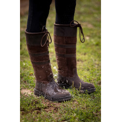 Botas Equithème Country Castanho