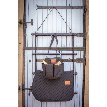 Tapete Diagonal Paddock Sports Preto