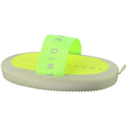 Escova Equithème Eu te amo Amarelo fluorescente