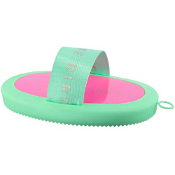 Escova Equithème Eu te amo Rosa fluorescente