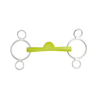 Mors ajustável Metalab Flexi Soft 3 anéis meia-lua Verde