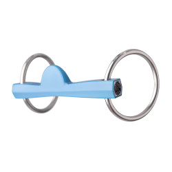 Mors 2 anéis Metalab Flexi reto meia-lua Azul