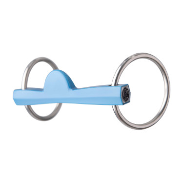 Mors 2 anéis Metalab Flexi reto meia-lua Azul