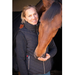 Colete sem mangas Longueil Paddock Sports Preto Colete sem mangas Longueil Paddock Sports Preto