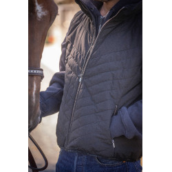 Colete sem mangas Longueil Paddock Sports Preto Colete sem mangas Longueil Paddock Sports Preto