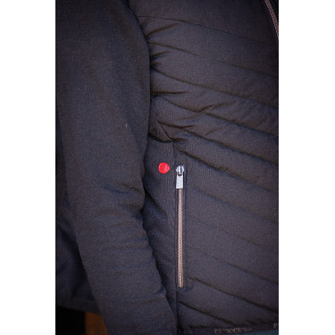 Colete sem mangas Longueil Paddock Sports Preto Colete sem mangas Longueil Paddock Sports Preto