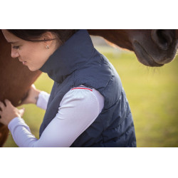 Colete sem mangas Longueil Paddock Sports Azul-marinho