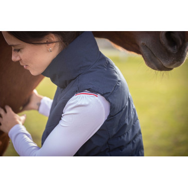 Colete sem mangas Longueil Paddock Sports Azul-marinho